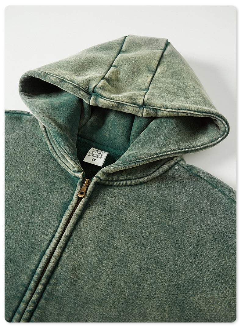 American Washed Retro Hoodie