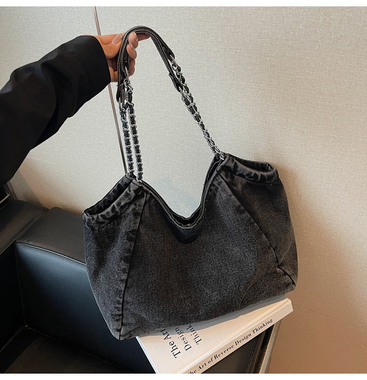 Denim Bag Retro Tote Bag
