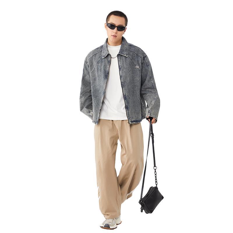 American-style Heavy All-match Retro Denim Jacket