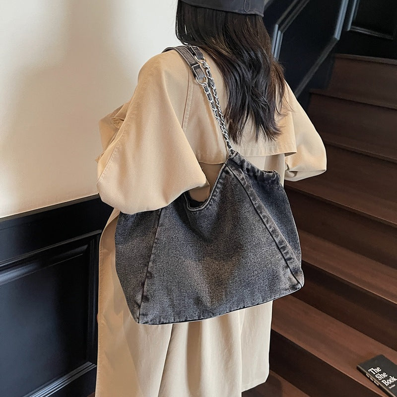 Denim Bag Retro Tote Bag